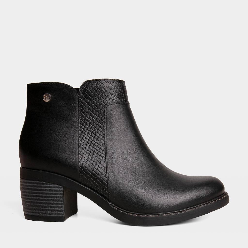 BOTINES MUJER TOP MODEL TMO-MH0022 CUERO - 1