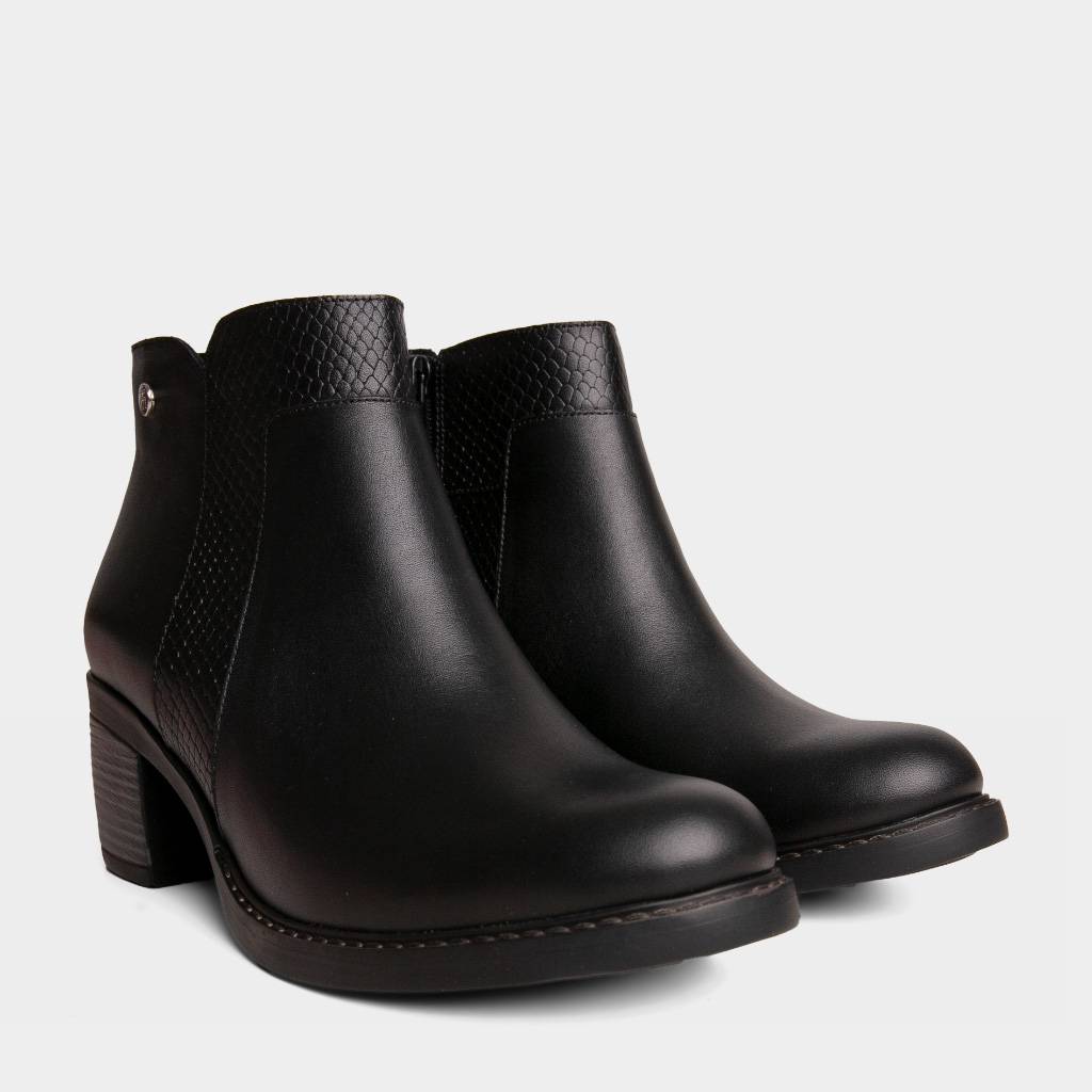 BOTINES MUJER TOP MODEL TMO-MH0022 CUERO - 2