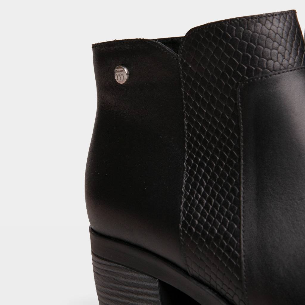 BOTINES MUJER TOP MODEL TMO-MH0022 CUERO - 4