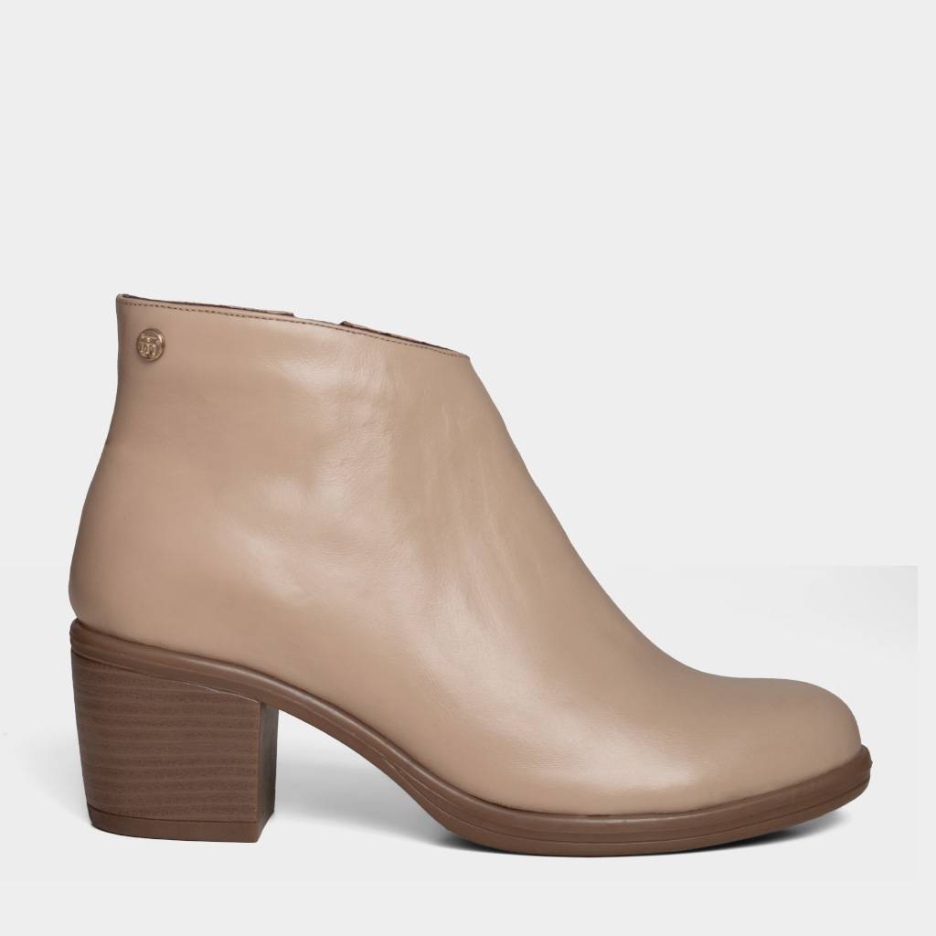 BOTINES MUJER TOP MODEL TMO-BK0020 CUERO - 1