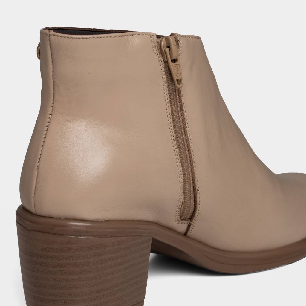 BOTINES MUJER TOP MODEL TMO-BK0020 CUERO - 4