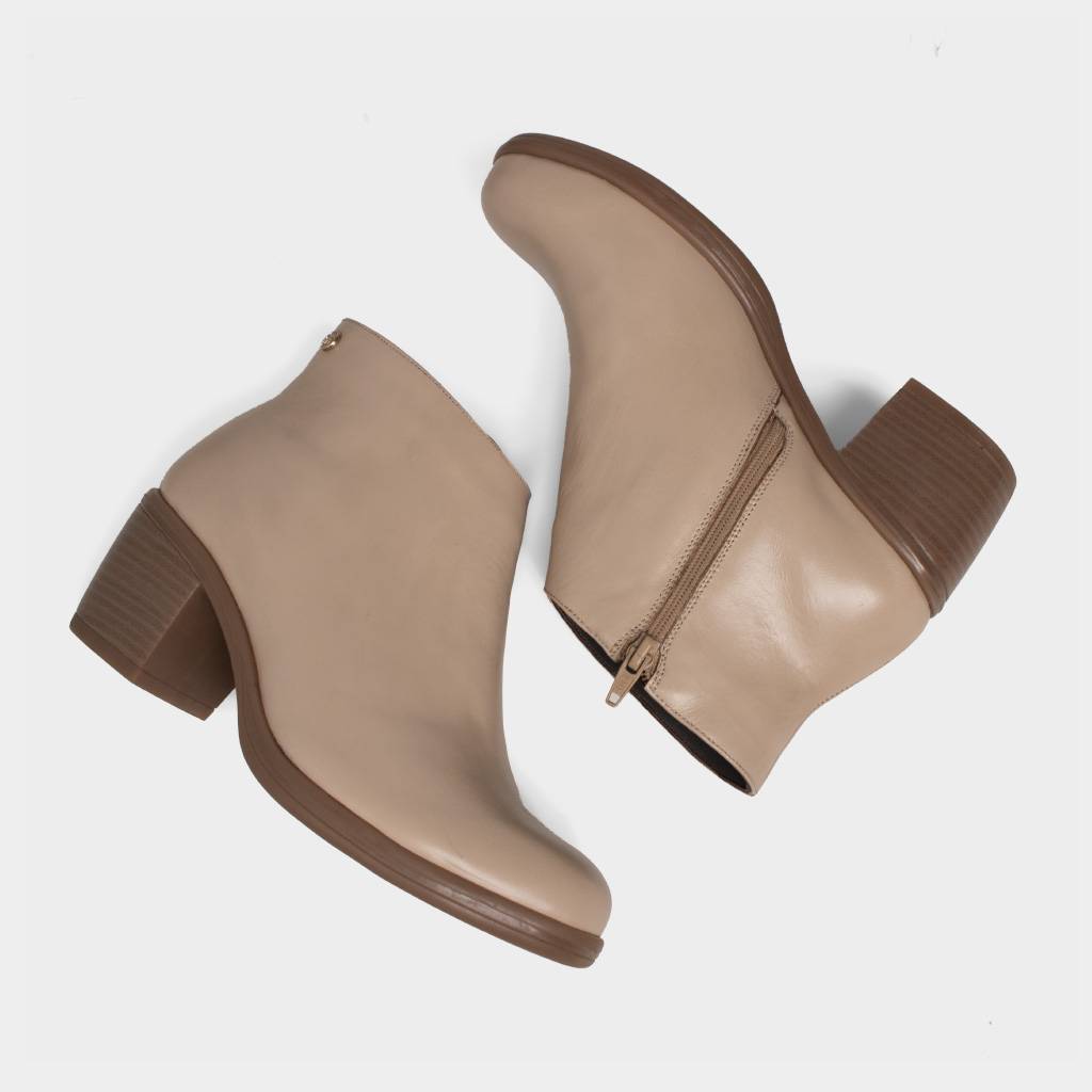BOTINES MUJER TOP MODEL TMO-BK0020 CUERO - 5