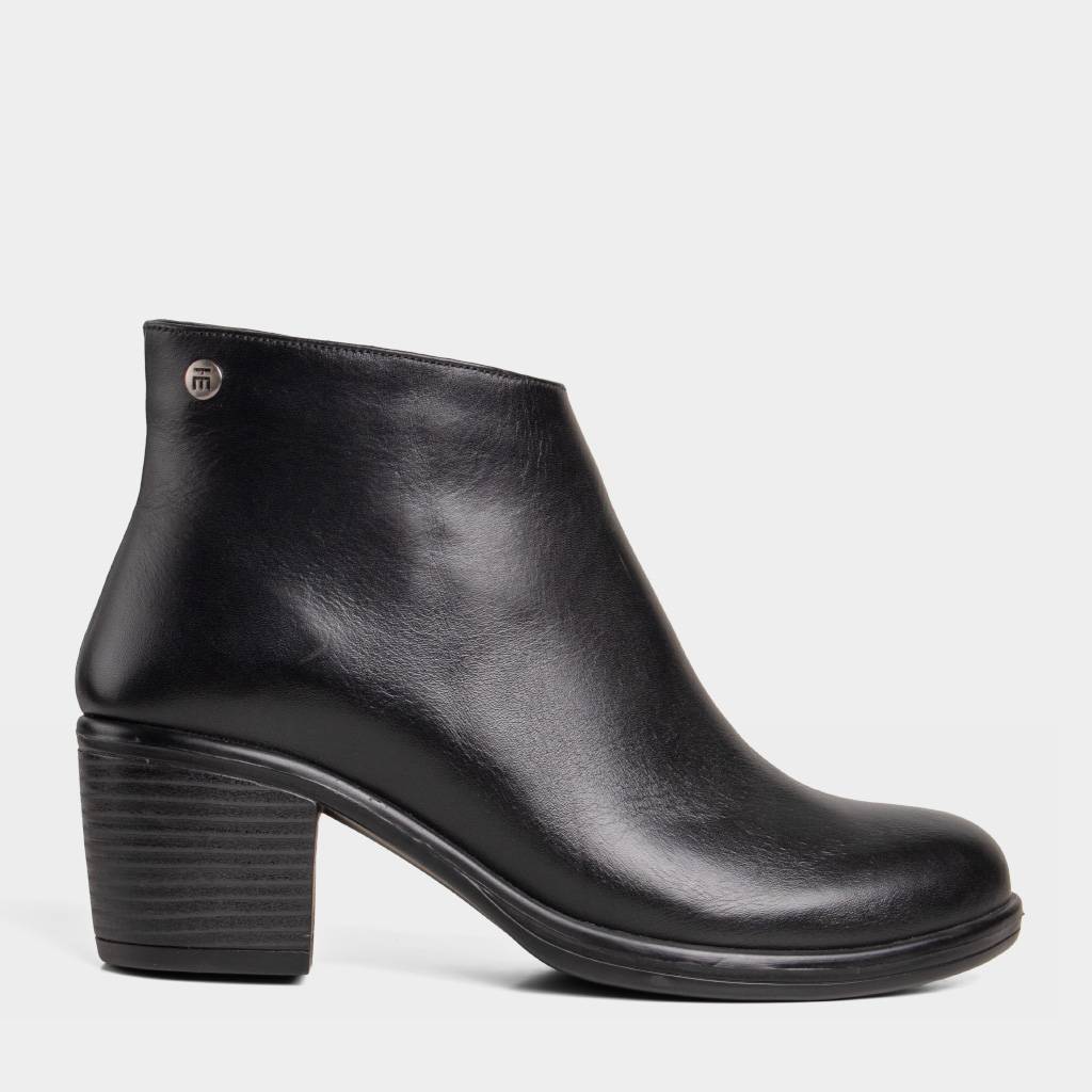 BOTINES MUJER TOP MODEL TMO-BK0020 CUERO - 1