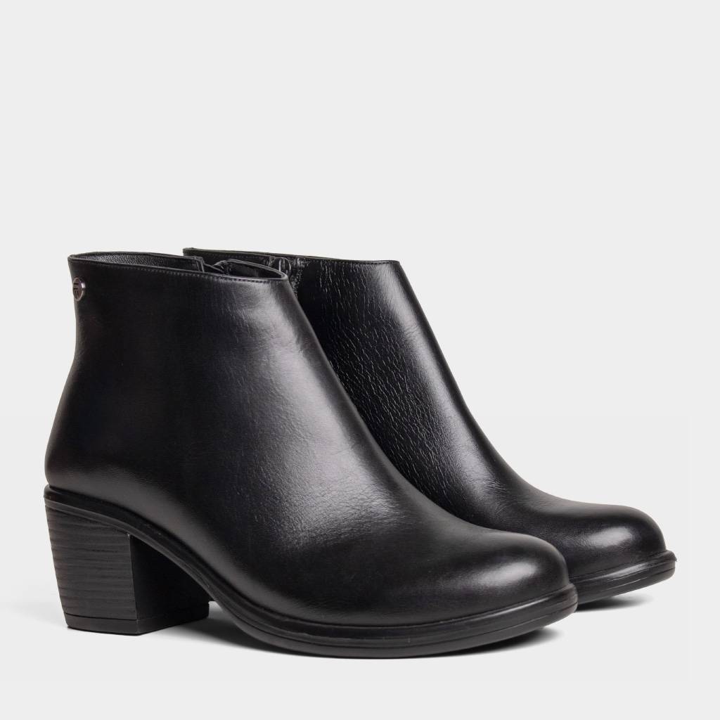 BOTINES MUJER TOP MODEL TMO-BK0020 CUERO - 2