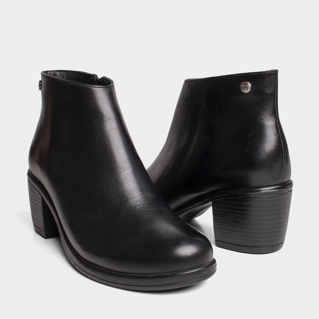 BOTINES MUJER TOP MODEL TMO-BK0020 CUERO - 5
