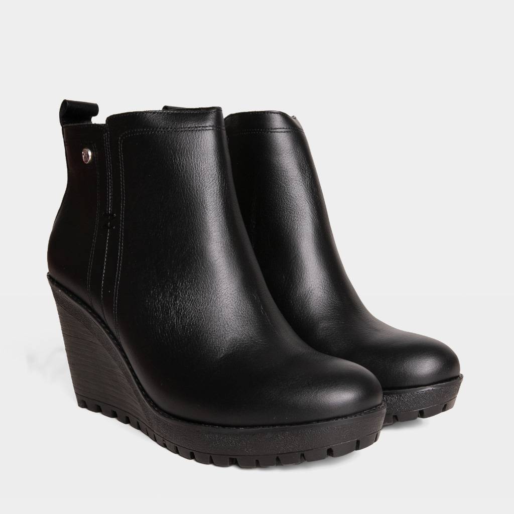 BOTINES MUJERES TOP MODEL TMO-MH0031 CUERO - 2