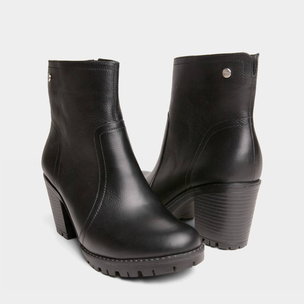 BOTINES CASUALES TOP MODEL MUJERES TMO-MH0028 CUERO - 6