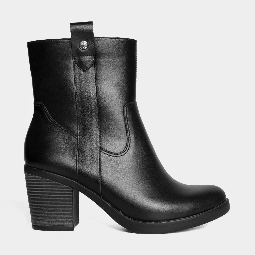 BOTINES CASUALES TOP MODEL MUJERES TMO-MH0044 CUERO - 1