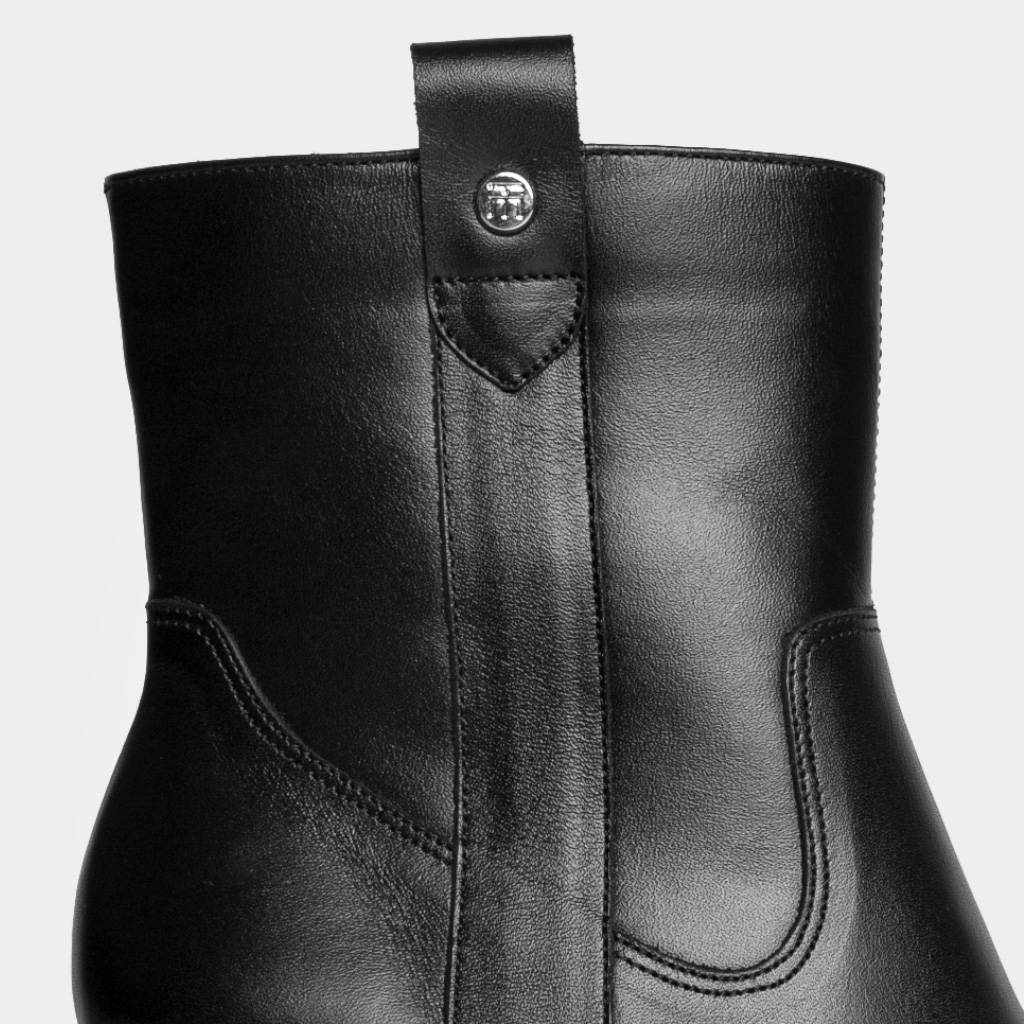 BOTINES CASUALES TOP MODEL MUJERES TMO-MH0044 CUERO - 4