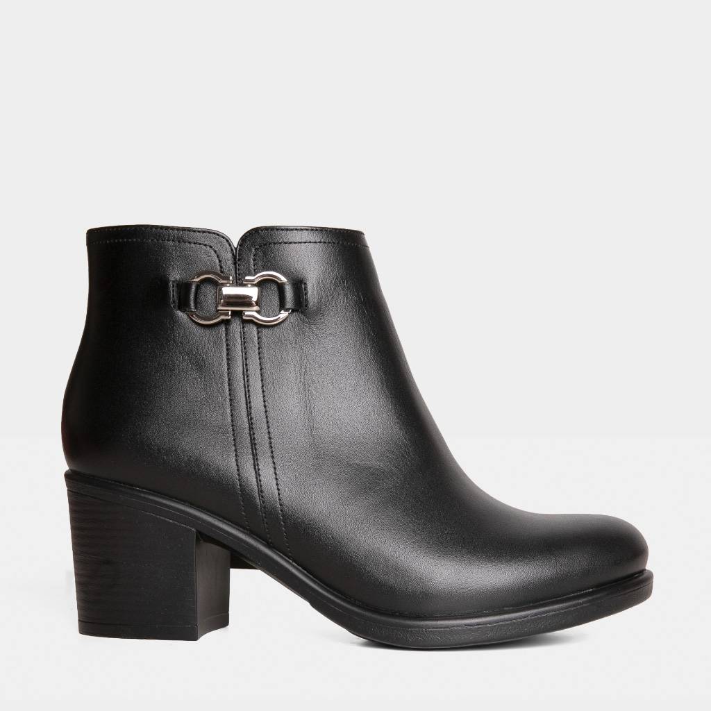 BOTINES MUJERES TOP MODEL TMO-MH0029 CUERO - 1
