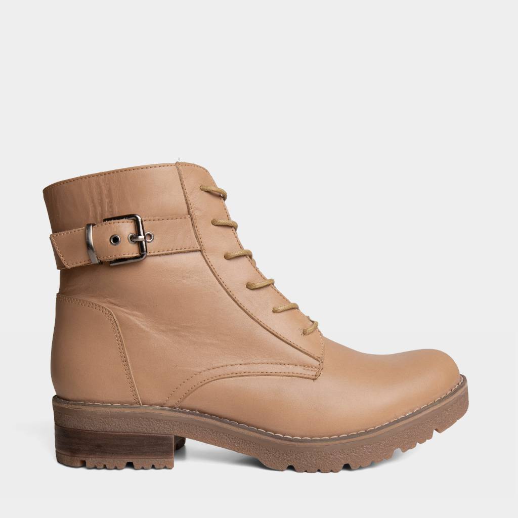 BOTINES CASUALES TOP MODEL MUJERES TMO-BK0040 CUERO - 1