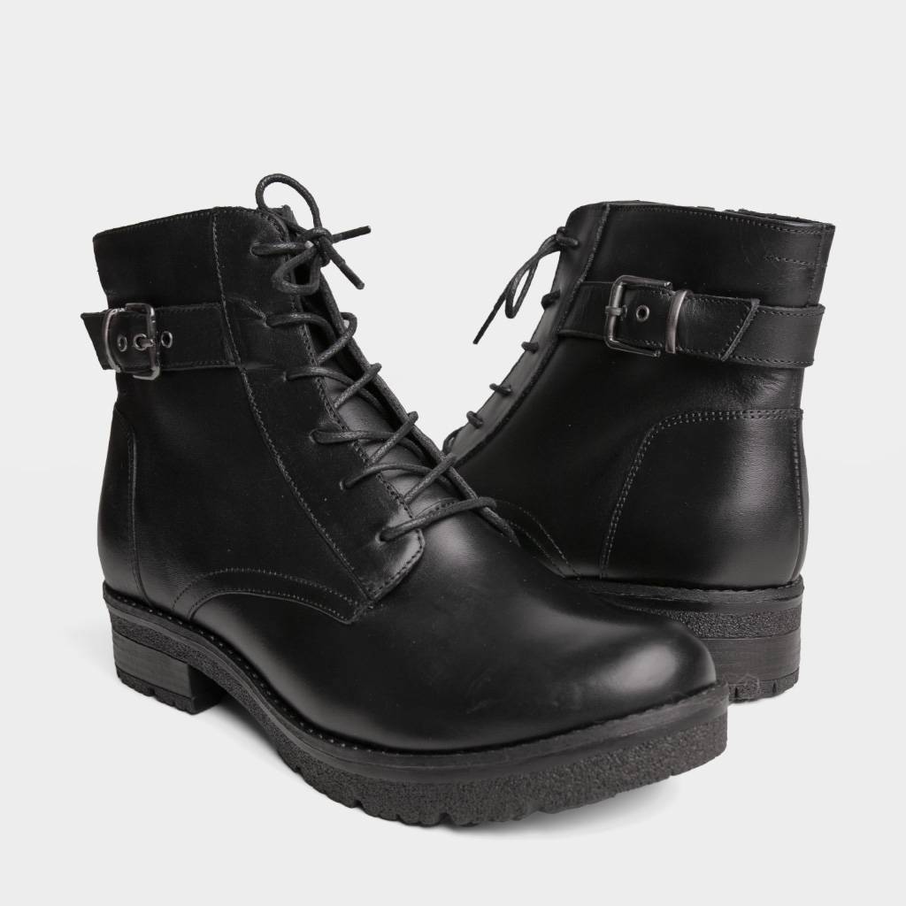 BOTINES CASUALES TOP MODEL MUJERES TMO-BK0040 CUERO - 5