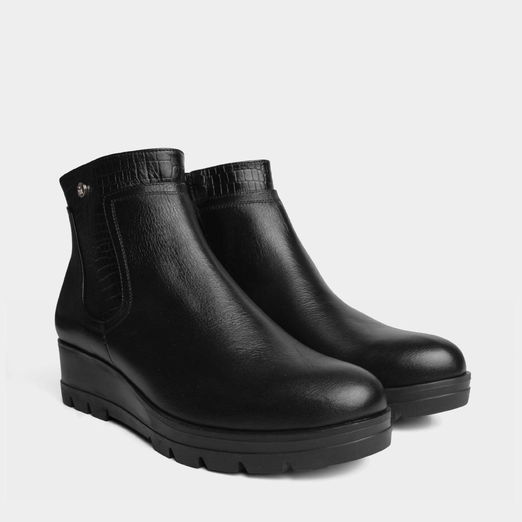 BOTINES MUJER TOP MODEL TMO-LK0024 CUERO - 2