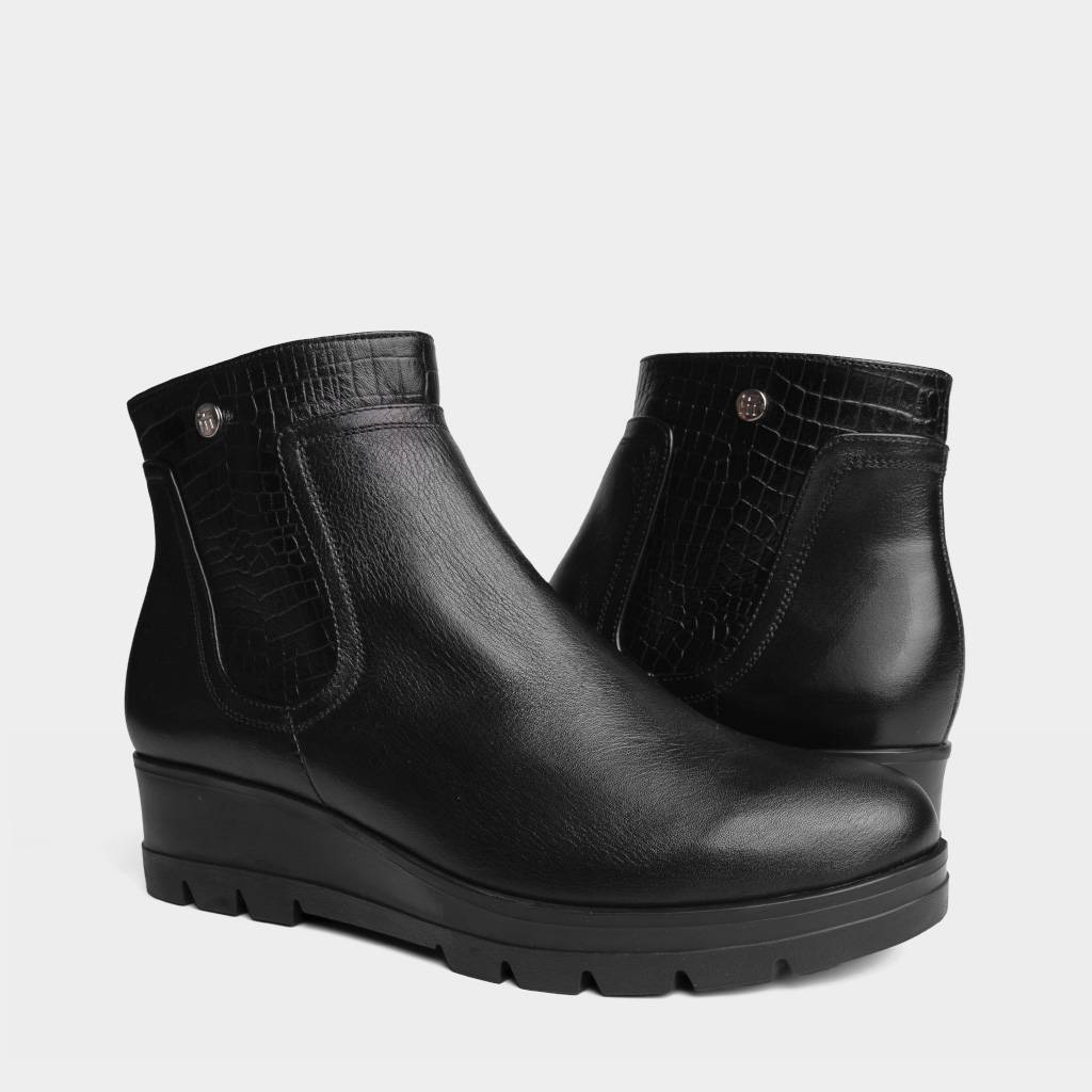 BOTINES MUJER TOP MODEL TMO-LK0024 CUERO - 5