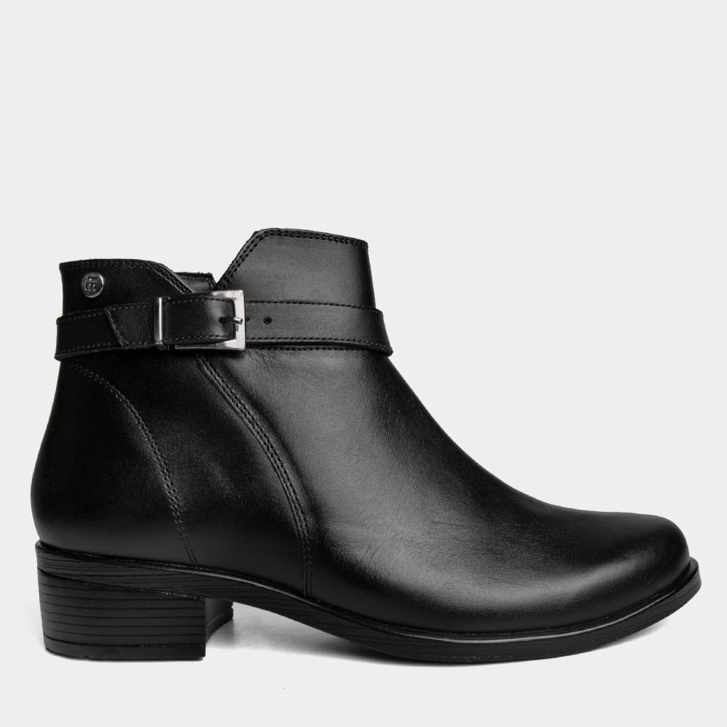 BOTINES CASUALES TOP MODEL MUJERES TMO-BK0025 CUERO - 1