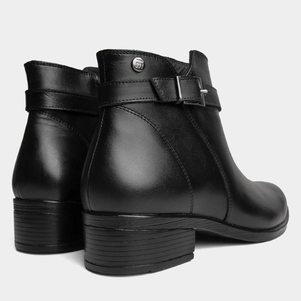 BOTINES CASUALES TOP MODEL MUJERES TMO-BK0025 CUERO - 3