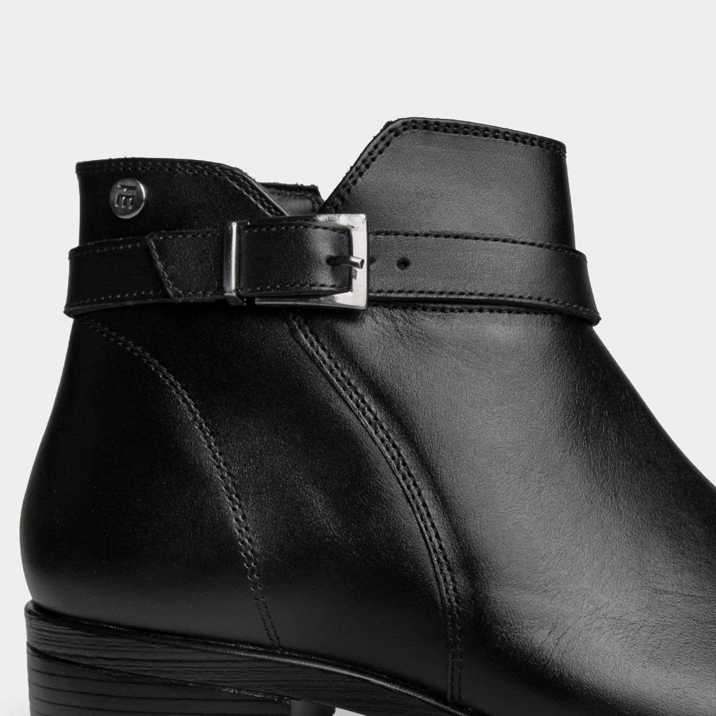 BOTINES CASUALES TOP MODEL MUJERES TMO-BK0025 CUERO - 4