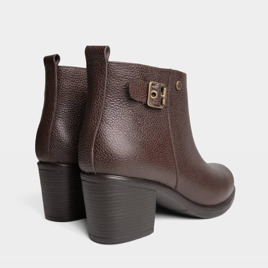 BOTINES CASUALES TOP MODEL MUJERES TMO-IC0021 CUERO - 3