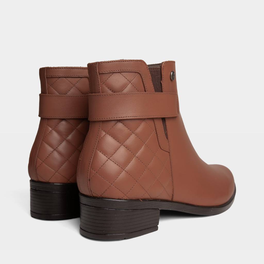 BOTINES MUJER TOP MODEL TMO-BK0030 CUERO - 3
