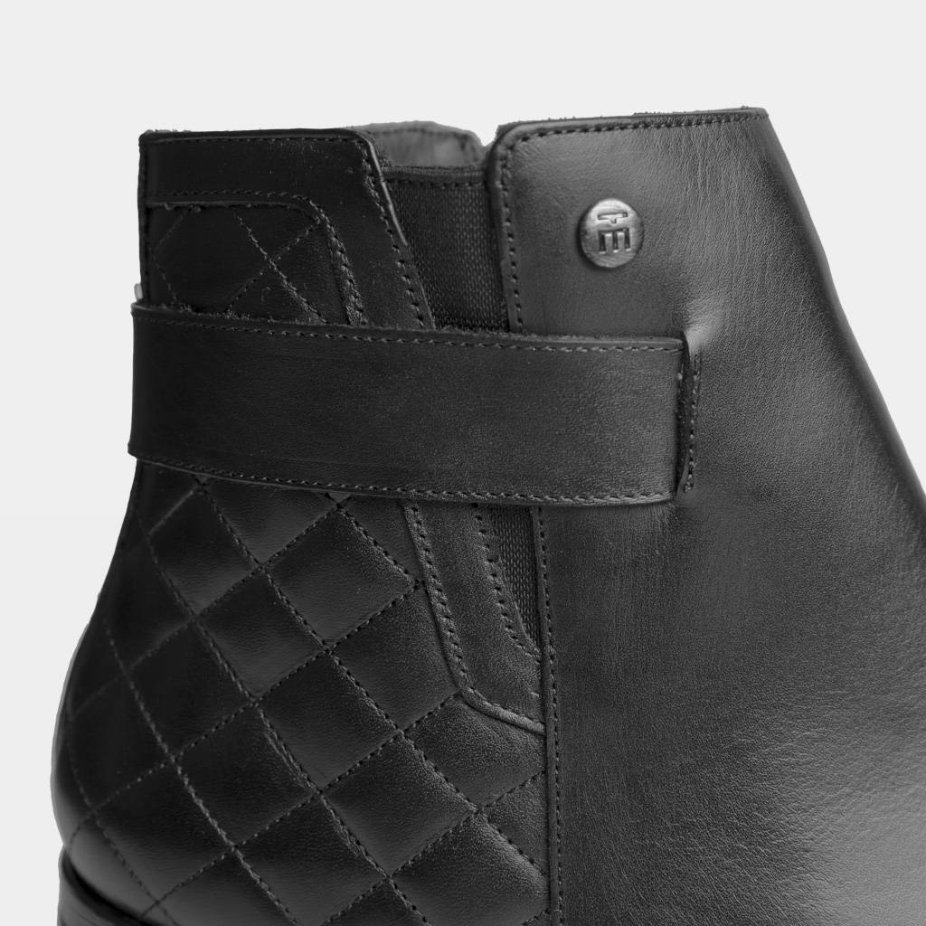 BOTINES MUJER TOP MODEL TMO-BK0030 CUERO - 4