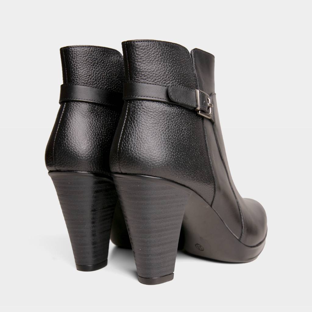 BOTINES CASUALES TOP MODEL MUJERES TMO-BK0026 CUERO - 3