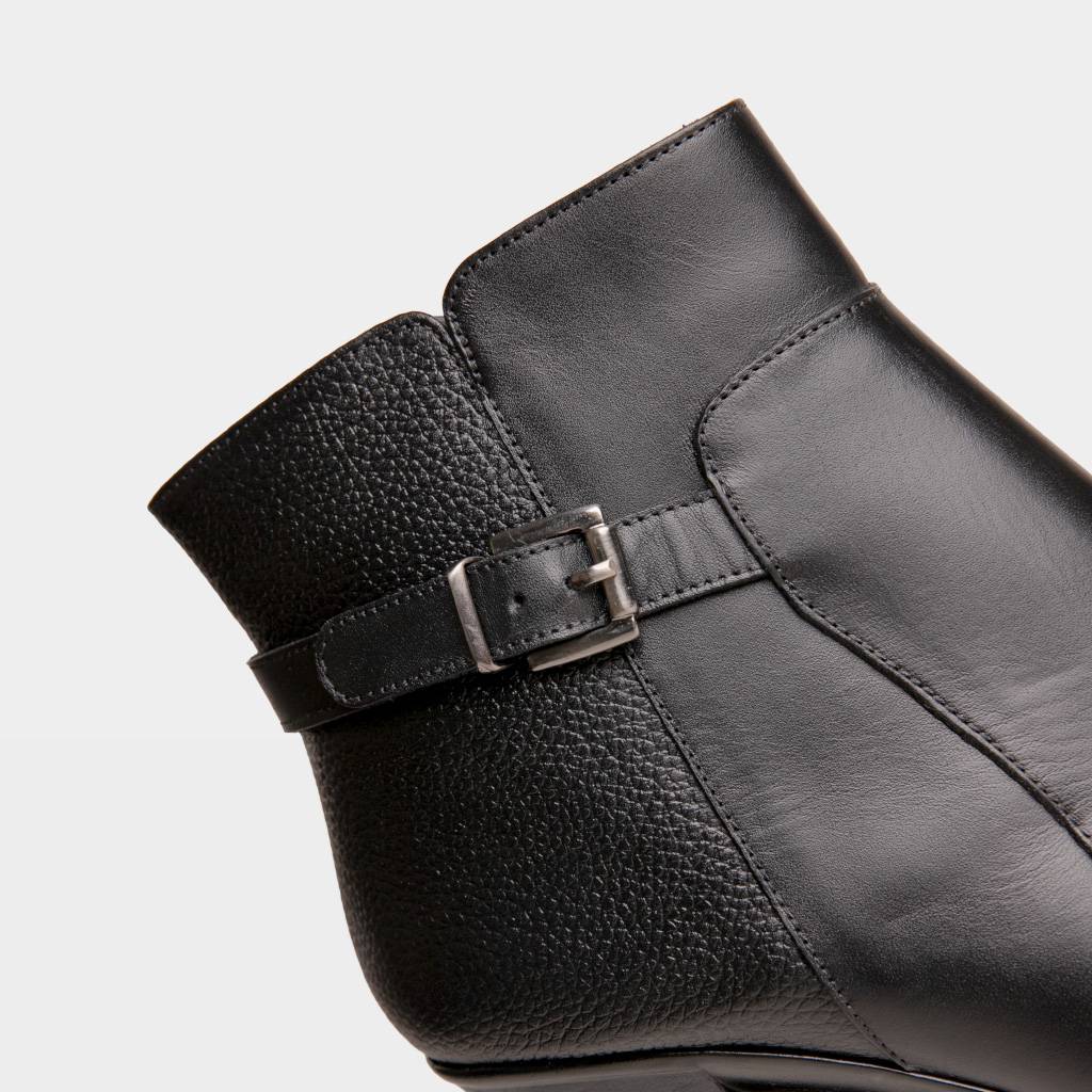 BOTINES CASUALES TOP MODEL MUJERES TMO-BK0026 CUERO - 4
