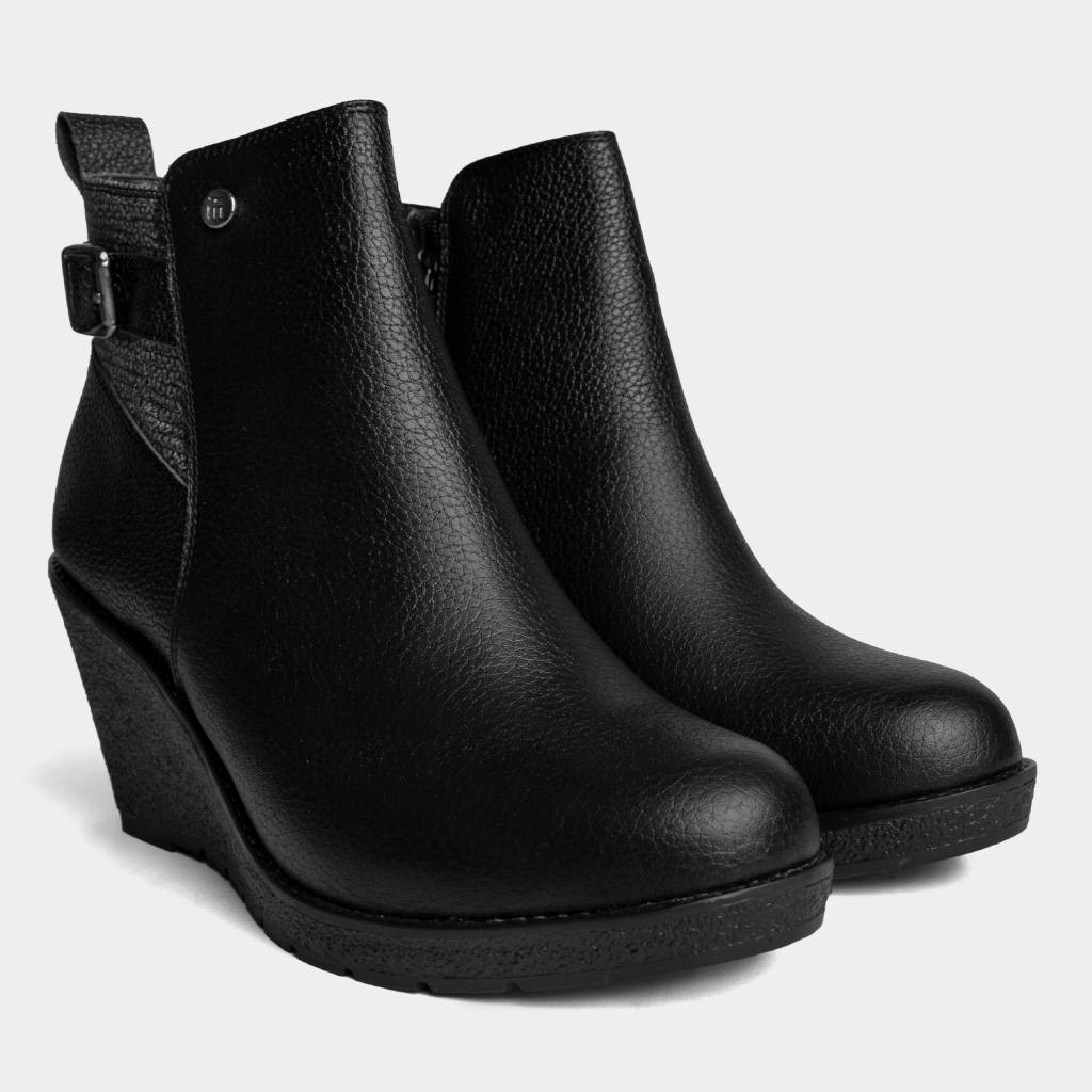 BOTINES MUJER TOP MODEL TMO-IC0037 CUERO - 2