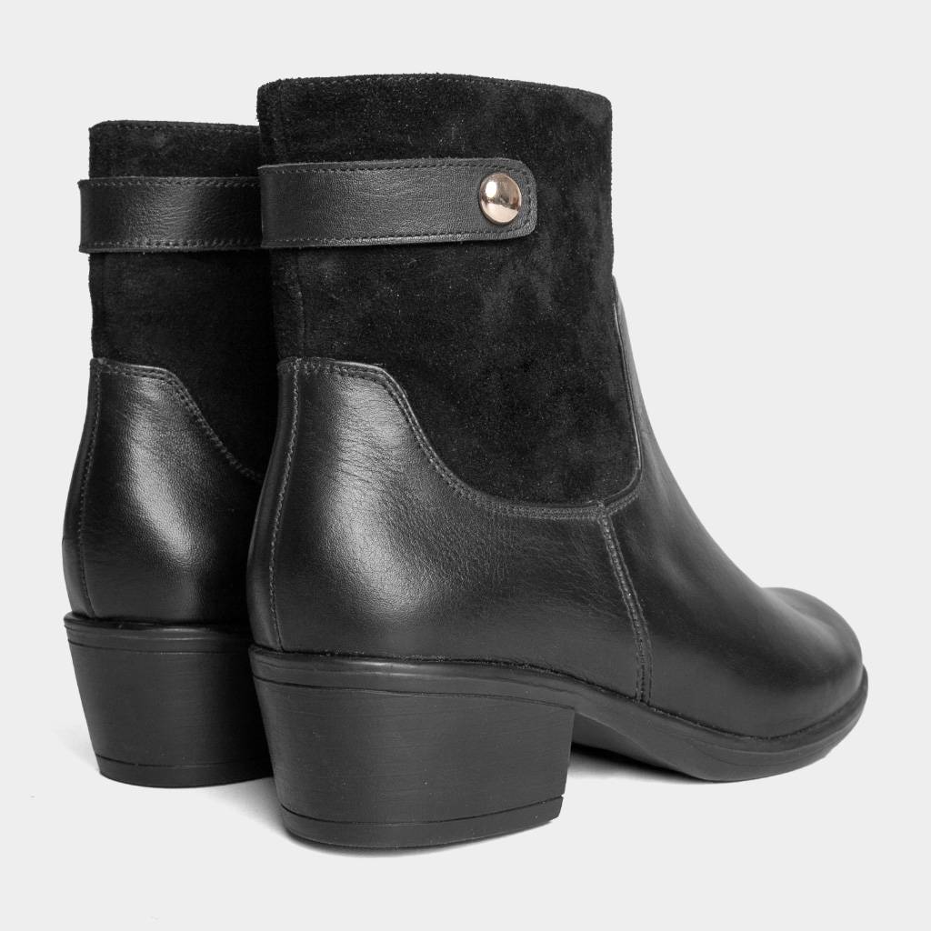 BOTINES MUJER TOP MODEL TMO-LK0045 CUERO - 3