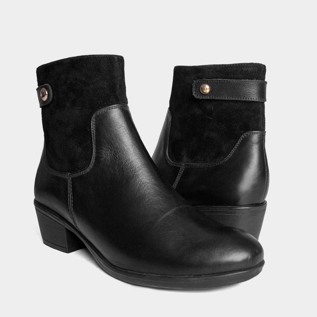 BOTINES MUJER TOP MODEL TMO-LK0045 CUERO - 5