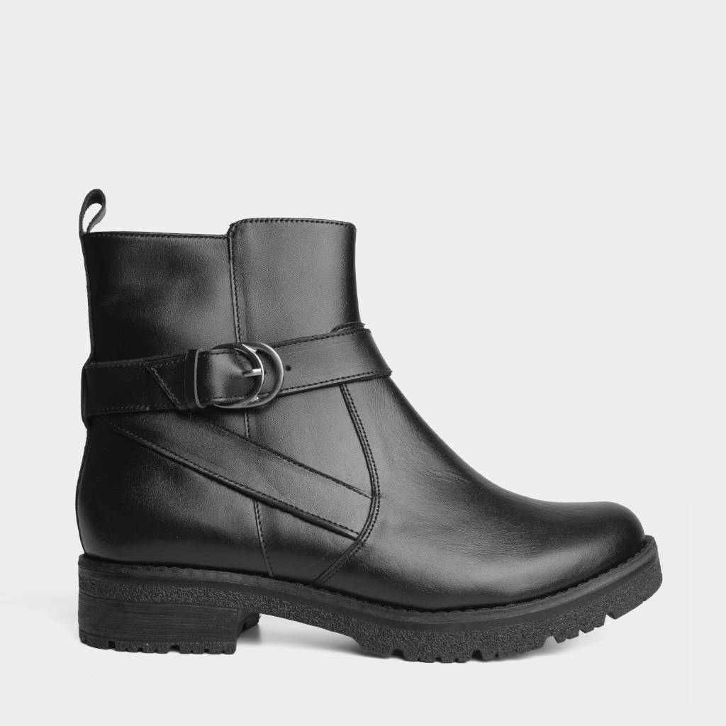 BOTINES MUJER TOP MODEL TMO-BK0039 CUERO - 1