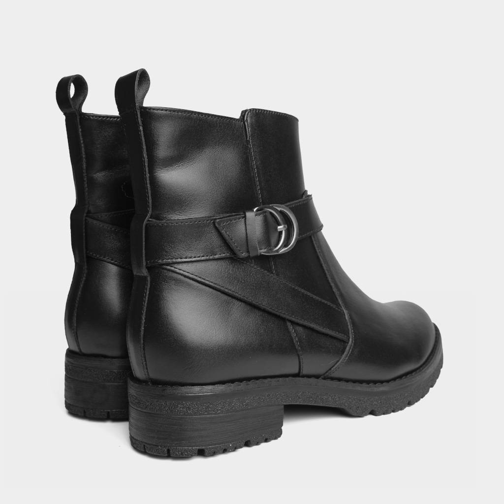 BOTINES MUJER TOP MODEL TMO-BK0039 CUERO - 3