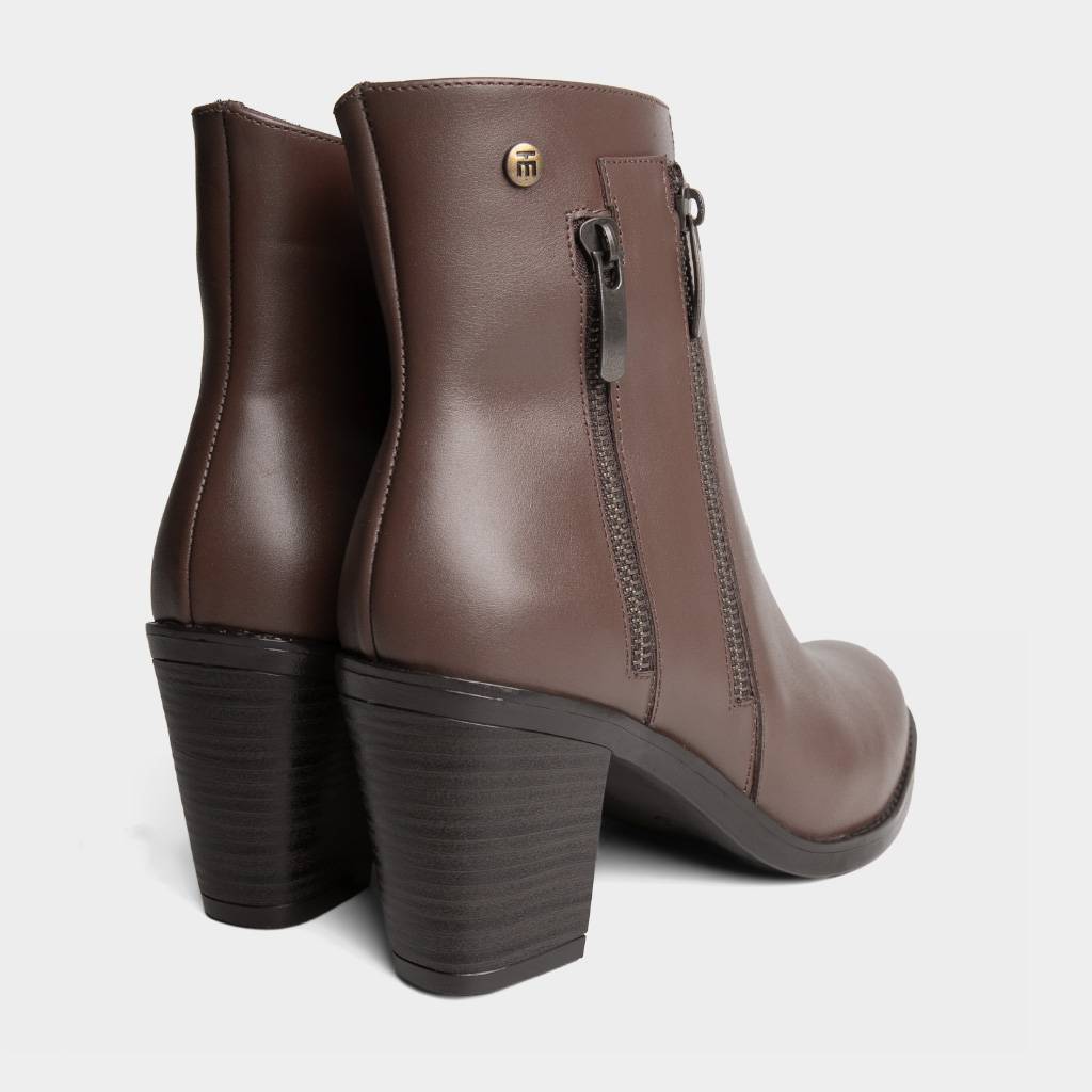BOTINES MUJER TOP MODEL TMO-BK0041 CUERO - 3