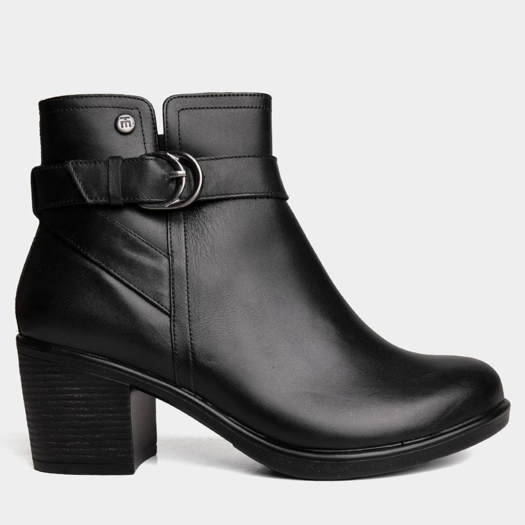 BOTINES CASUALES TOP MODEL MUJERES TMO-BK0035 CUERO - 1