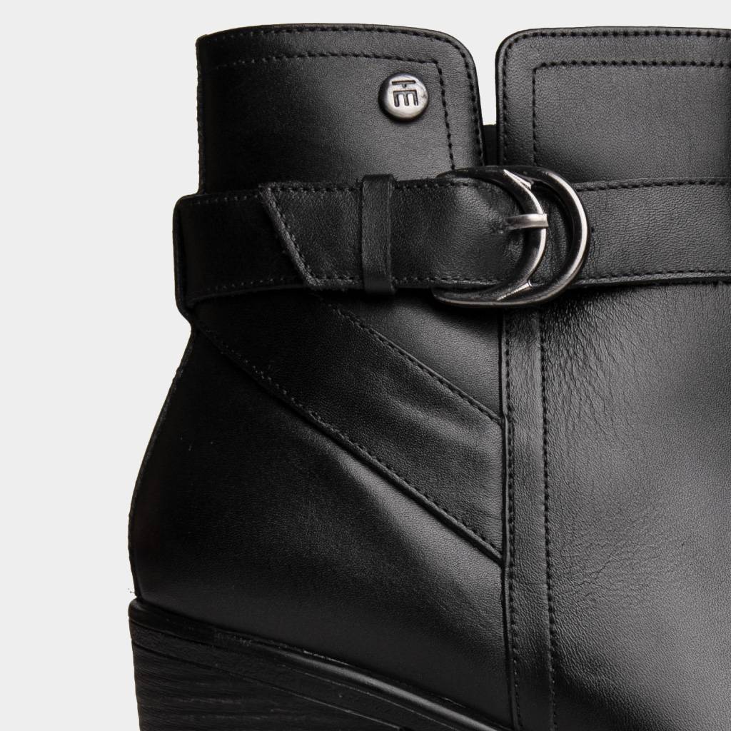 BOTINES CASUALES TOP MODEL MUJERES TMO-BK0035 CUERO - 4