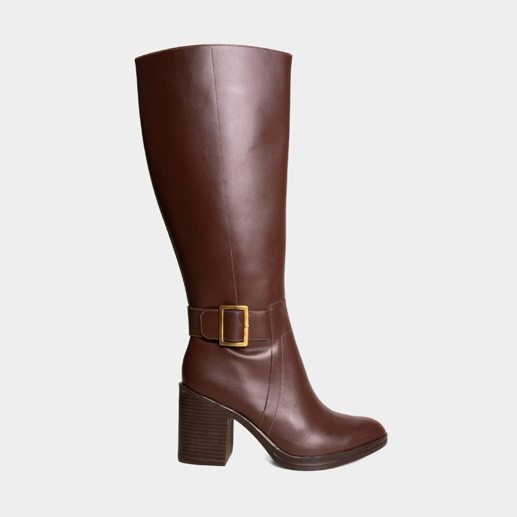 BOTAS CASUALES TOP MODEL MUJERES TMO-BK00003 CUERO - 1