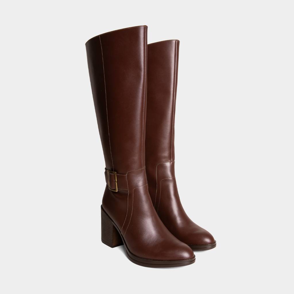 BOTAS CASUALES TOP MODEL MUJERES TMO-BK00003 CUERO - 2