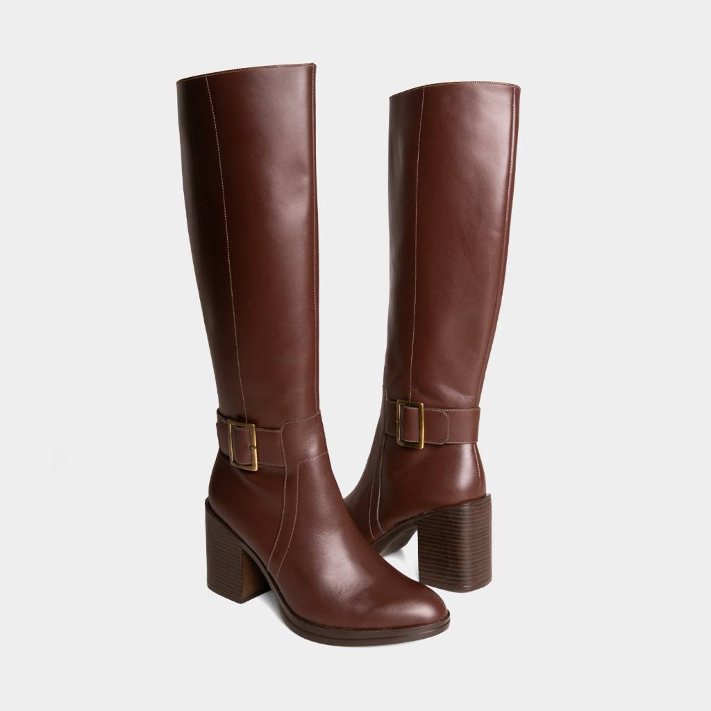 BOTAS CASUALES TOP MODEL MUJERES TMO-BK00003 CUERO - 7