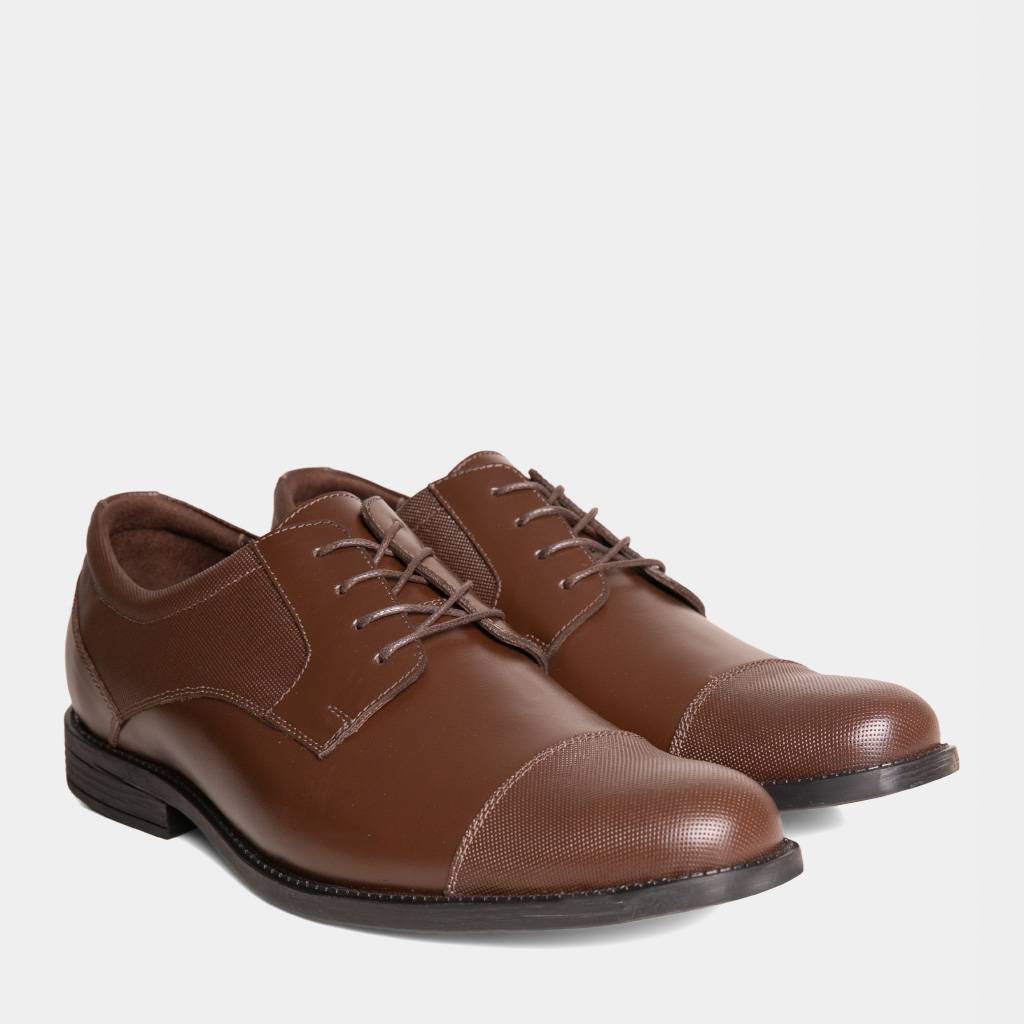 ZAPATOS DE VESTIR RENZO RENZINI HOMBRES RRZ-CF00003 CUERO - 2