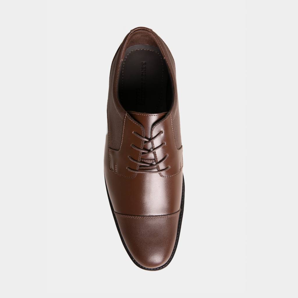 ZAPATOS DE VESTIR RENZO RENZINI HOMBRES RRZ-CF00003 CUERO - 4