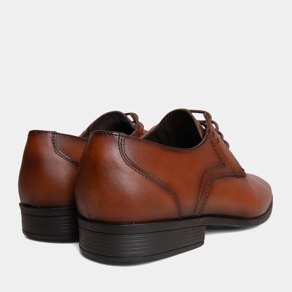 ZAPATOS DE VESTIR RENZO RENZINI HOMBRES RRZ-AM00007 CUERO - 3
