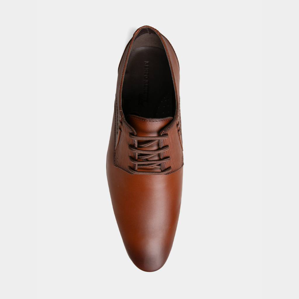 ZAPATOS DE VESTIR RENZO RENZINI HOMBRES RRZ-AM00007 CUERO - 4