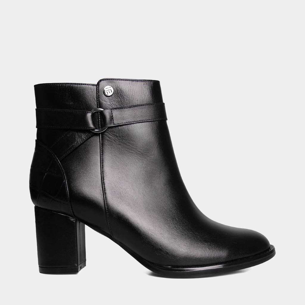 BOTINES CASUALES TOP MODEL MUJERES TMO-MH00002 CUERO - 1