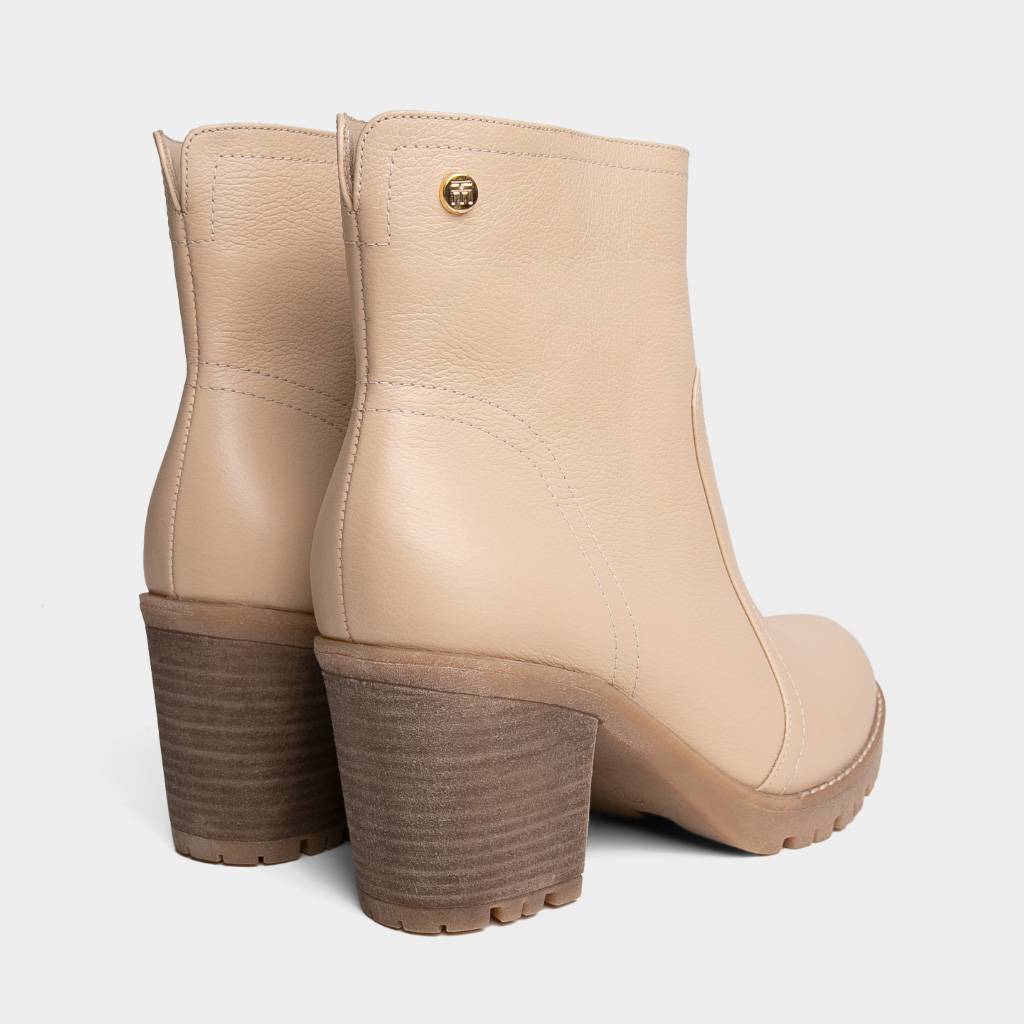 BOTINES CASUALES TOP MODEL MUJERES TMO-MH0028 CUERO - 3
