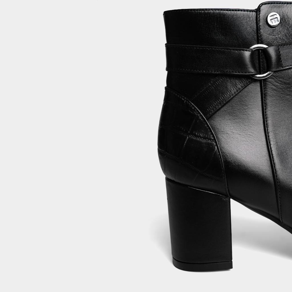 BOTINES CASUALES TOP MODEL MUJERES TMO-MH00002 CUERO - 6