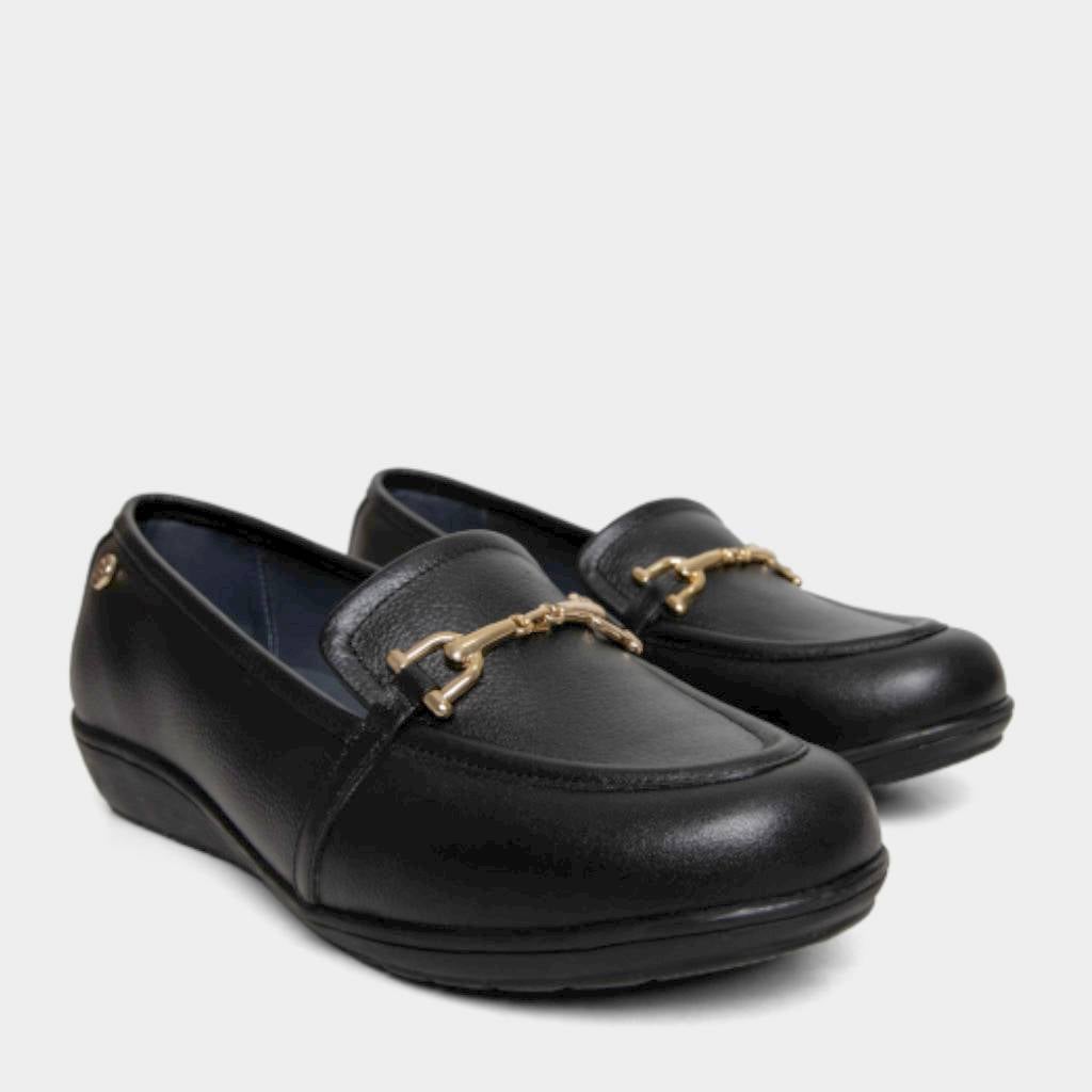 MOCASINES CASUALES TOP MODEL MUJERES TMO-N0012 CUERO - 2