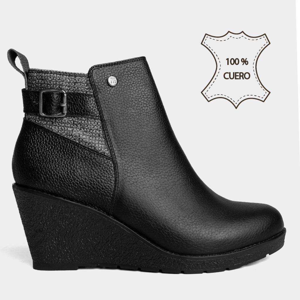 BOTINES TOP MODEL MUJERES TMO-IC0037 CUERO - 1