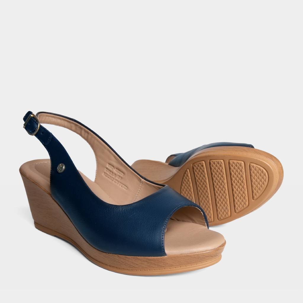 SANDALIAS CASUALES TOP MODEL MUJERES TMO-N0009 CUERO - 5