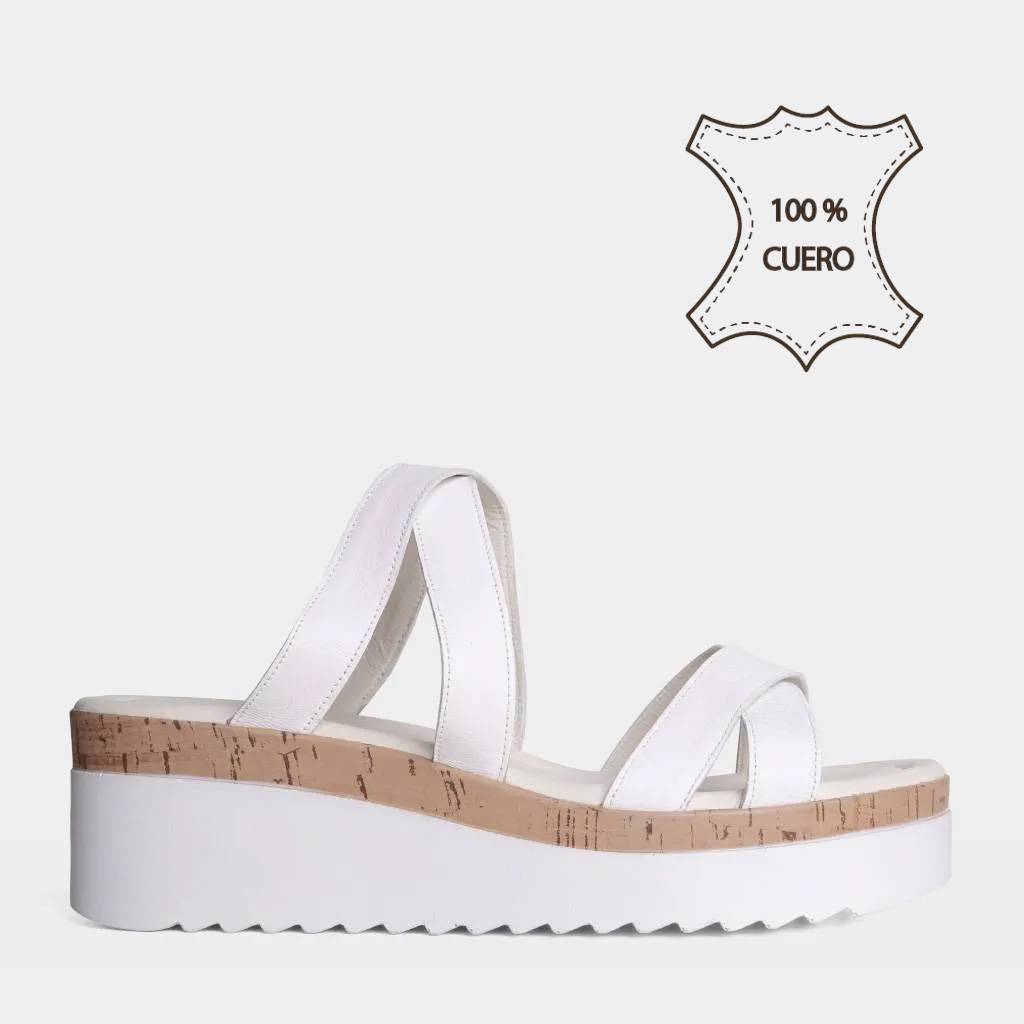 SANDALIAS CASUALES TOP MODEL MUJERES TMO-N0018 CUERO - 1