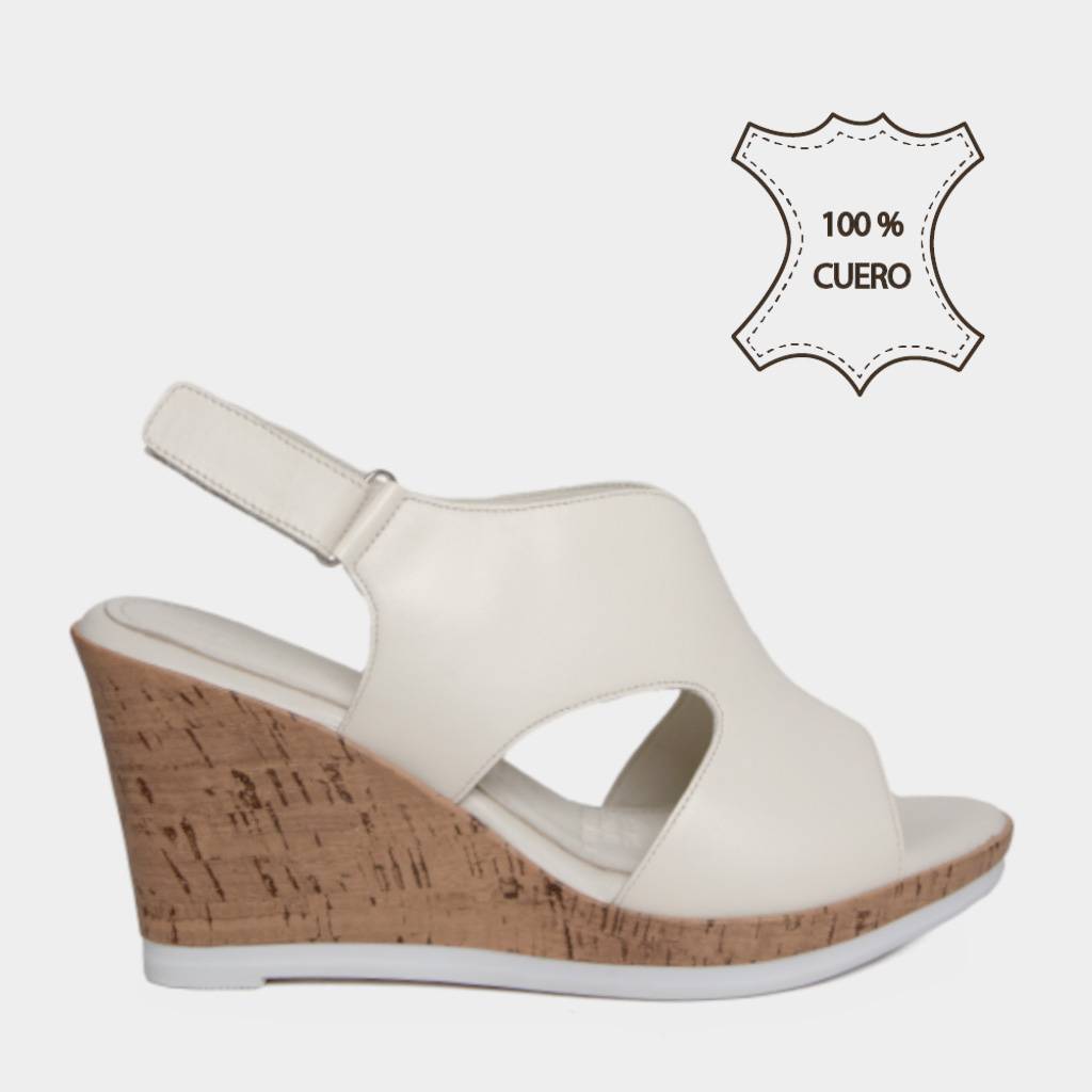 SANDALIAS CASUALES TOP MODEL MUJERES TMO-N0001 CUERO - 1