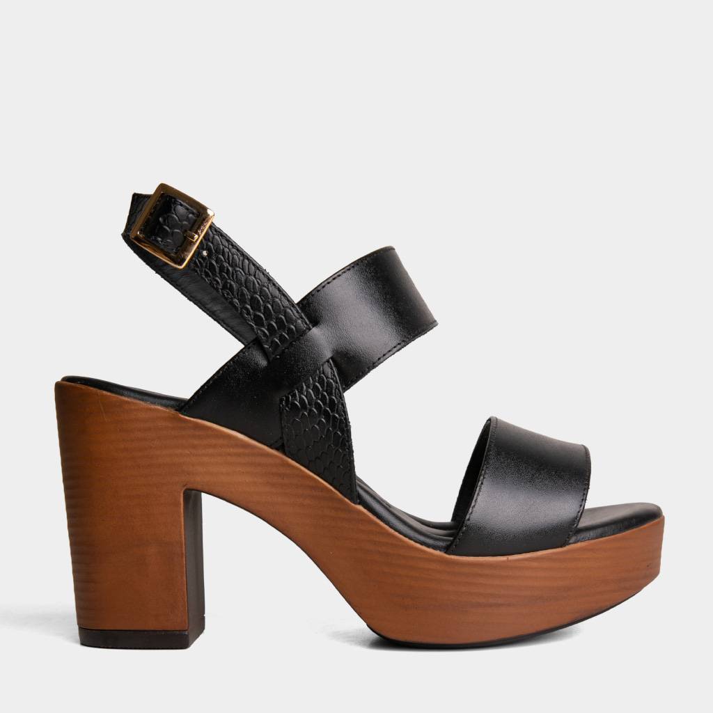 SANDALIAS CASUALES TOP MODEL MUJERES TMO-N0032 CUERO - 1